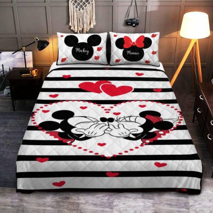 Cute Disney Mickey &Amp; Minnie Duvet Set – Perfect Christmas Gift!