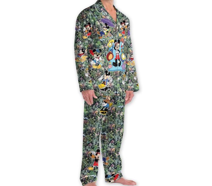 Magical Disney Mickey Pajama Set For The Whole Family – Perfect For Disneyland Adventures! 2