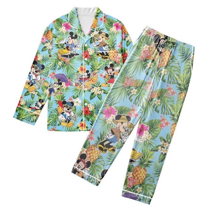 Disney Mickey Pineapple Women Pajamas – Tropical Mickey Set