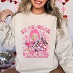 Disneyland Pink Sweatshirt Breast Cancer Awareness Shirt & Gift October Stitch