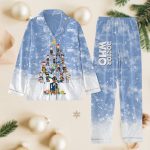 Doctor Who Christmas Pajamas Set – Tardis Police Box Holiday PJs TV Series PJ Set with Movie Character Santa Hat