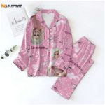 Dolly Parton Button Down Pajamas Set – Perfect Women s Christmas Gift