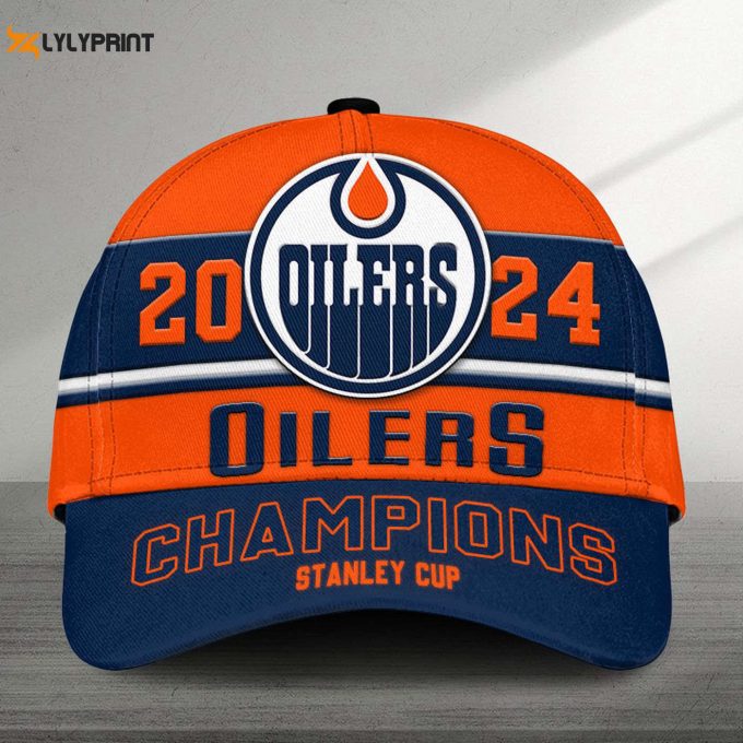 Edmonton Oilers Nhl Personalized Classic Cap For Fan 1