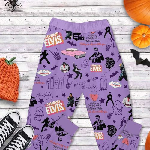 Elvis Pajamas Set – Halloween Shirt & Gift Presley Music Shirt