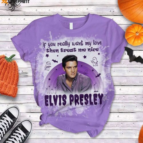 Elvis Pajamas Set – Halloween Shirt & Gift Presley Music Shirt