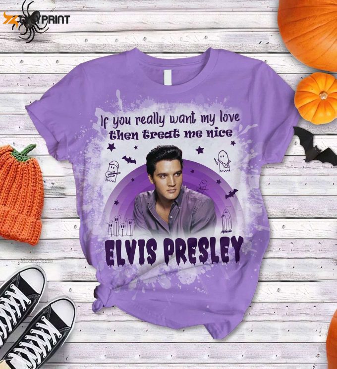 Elvis Pajamas Set – Halloween Shirt &Amp;Amp; Gift Presley Music Shirt