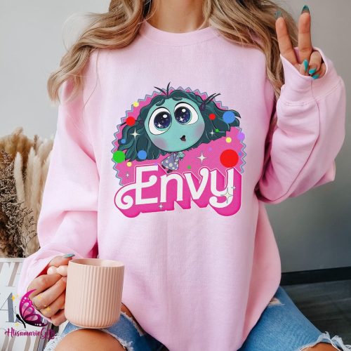 Envy Inside Out Shirt – Express Your Emotions with Inside Out 2 Movie Characters – Mental Health Tee