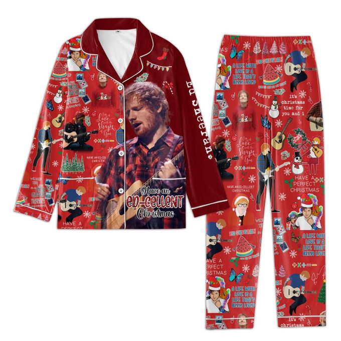 Cozy Esr Christmas Button Down Pajamas Tl: Festive Comfort For The Holidays!