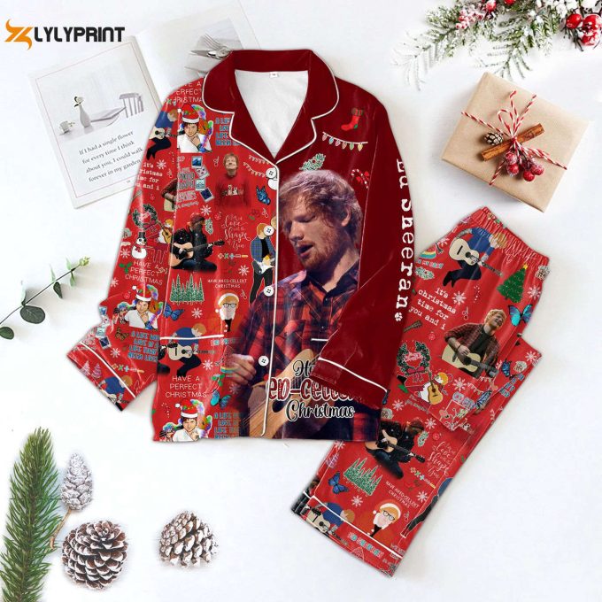 Cozy Esr Christmas Button Down Pajamas Tl: Festive Comfort For The Holidays!