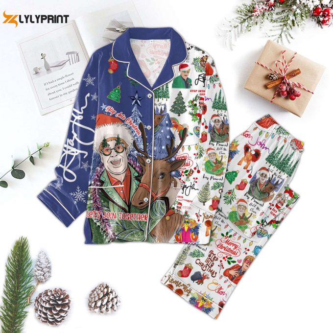 Cozy Etn Christmas Button Down Pajamas – Shop The Trendy Tl Collection!