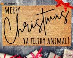 Get Festive with a Funny Christmas Doormat – Merry Christmas Welcome Mat