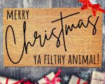 Get Festive with a Funny Christmas Doormat – Merry Christmas Welcome Mat