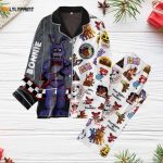 Spooky Five Nights at Freddy s Holiday Pajamas Set – Perfect Halloween Party Gift for Him 2024