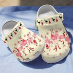 Flamingo Christmas Clogs: Stylish Crocs-Shoes for Festive Fun