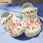 Flamingo Christmas Clogs: Stylish Crocs-Shoes for Festive Fun