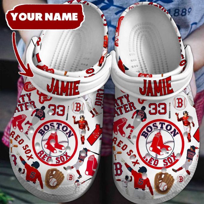 Shop Sporty Boston Red Sox Crocband Shoes For Men Women &Amp; Kids – Comfortable Mlb Sportcrocs