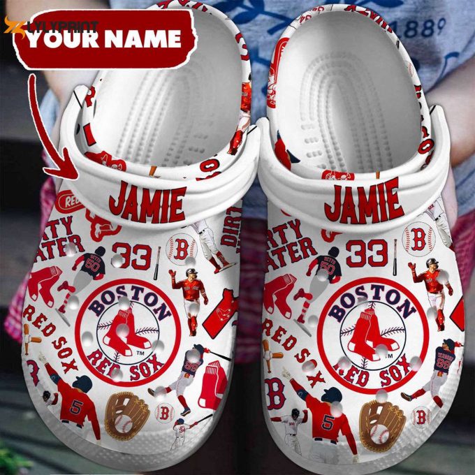 Shop Sporty Boston Red Sox Crocband Shoes For Men Women &Amp;Amp; Kids – Comfortable Mlb Sportcrocs