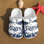 MLB Tampa Bay Rays Crocband Clogs – Stylish and Comfy Footwear Merch
