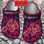 Custom Atlanta Braves Cow Animal Print CrocbandCrocs: Stylish Footwear Merch