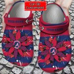 Custom Atlanta Braves Sunflower Print CrocbandCrocs Shoes – Show Your Team Spirit with Footwearmerch