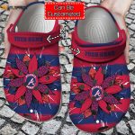 Custom Atlanta Braves Sunflower Print CrocbandCrocs Shoes – Show Your Team Spirit with Footwearmerch