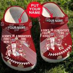 Customized MLB Washington Nationals Crocband Clogs for Dad & Son Daughter – Footwearmerch