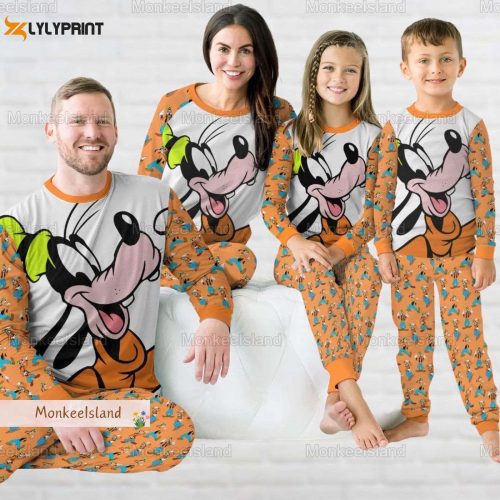 Disney Goofy Kids Pajamas – Funny Matching Family PJs Perfect Mickey Cartoon Gift!