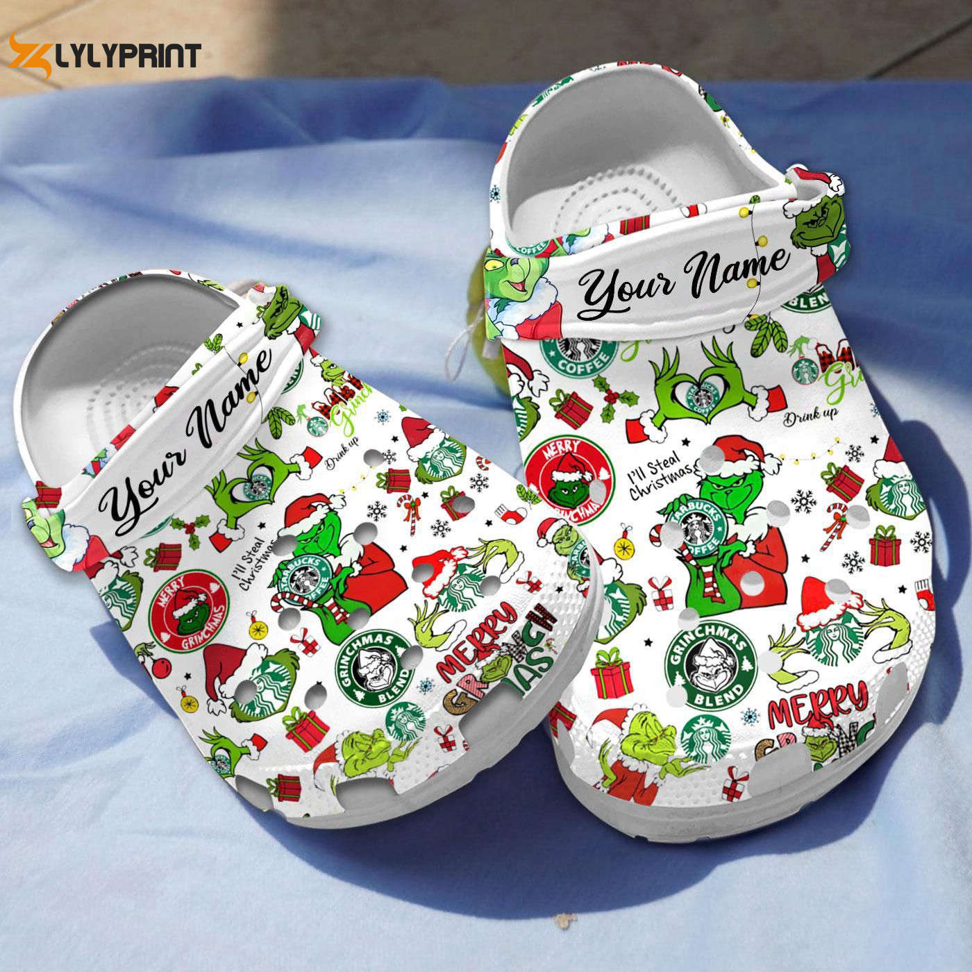 Cheerful Grinch Christmas Clogs – Festive Footwear for Kids & Adults Cheerful Grinch Christmas Clogs – Festive Footwear for Kids & Adults