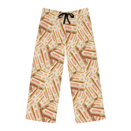 Quirky Butter Pajama Pants: Perfect Teen Gift for Food Lovers & Tweens Fun Food Print PJs