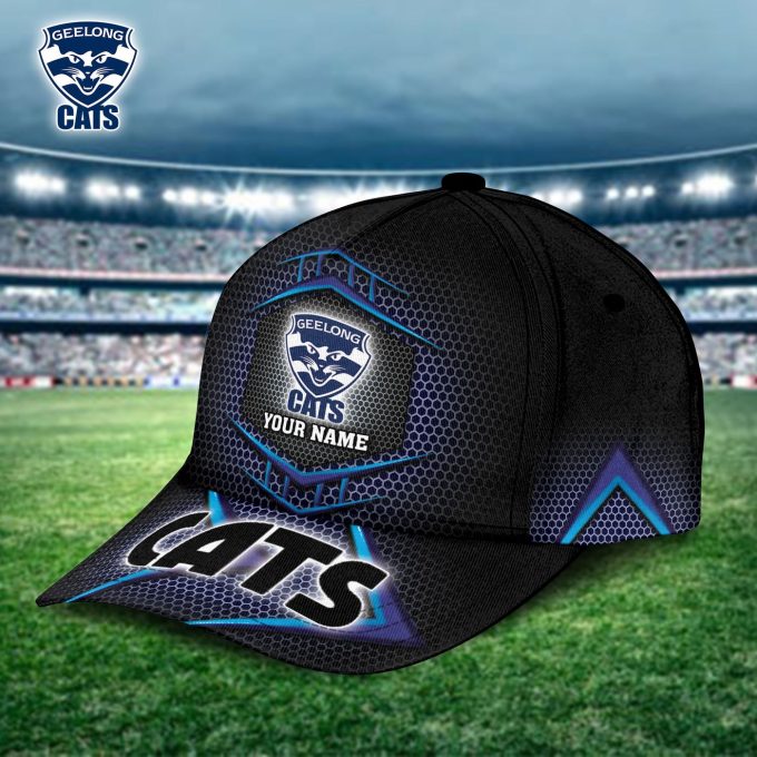 Geelong Cats Afl Personalized Cap 2