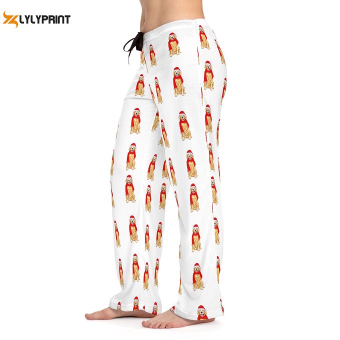 Golden Retriever Custom Women S Pajama Pants: Perfect Dog Mom Gift For Christmas!