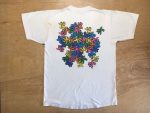 1992 Grateful Dead Dancing Bears Rainbow Spiral Shirt – Jerry Garcia Shakedown Street Tee