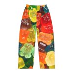 Cozy Gummy Bear Pajama Pants: Fun Christmas Gift for Her Girlfriend Wife – Cute Lounge Wear for Couples