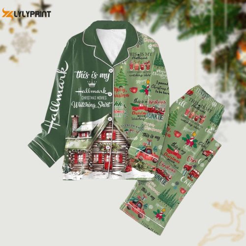 Cozy Up with Hallmark Christmas Movies: Merry Xmas Pajama Set