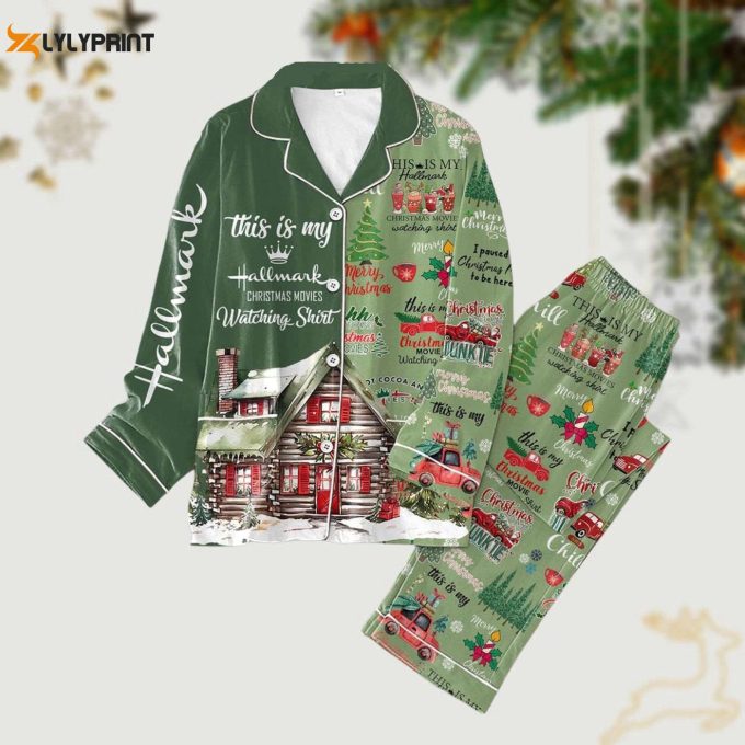 Cozy Up With Hallmark Christmas Movies: Merry Xmas Pajama Set