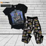 Spooky Disney Pajamas: Mickey & Friends Halloween Set for Women – Cartoon Horror 3D Shirt & Pants