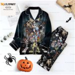 Spooky Halloween Nightmare Before Christmas Abbey Road Pajamas Set: Jack Skellington & Movie-Inspired Holiday Gifts