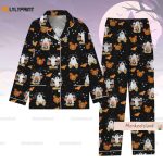 Halloween Women Pajamas: Cute Mickey Ghost & Pumpkin PJ Set Disney Shirt & Fall Gift