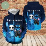 Halloween Stitch & Jack Cosplay Hoodie Magic Kingdom Shirt Tshirt Sweatshirt & Trick Or Treat Shirt