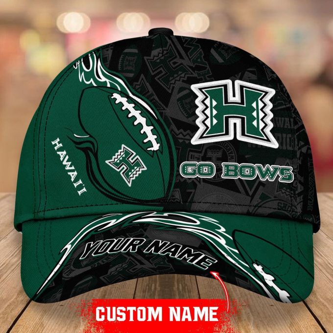 Hawaii Rainbow Warriors Ncaa Personalized Classic Cap For Fan