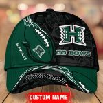 Hawaii Rainbow Warriors NCAA Personalized Classic Cap For Fan