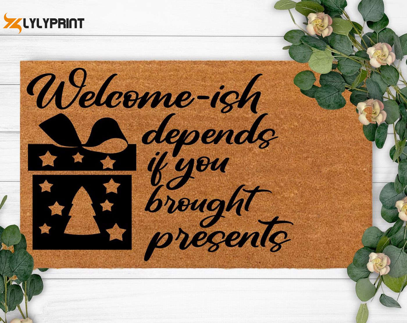 Personalized Hi Doormat – Custom Family Name Rug for Wedding & Christmas Gifts Personalized Hi Doormat – Custom Family Name Rug for Wedding & Christmas Gifts