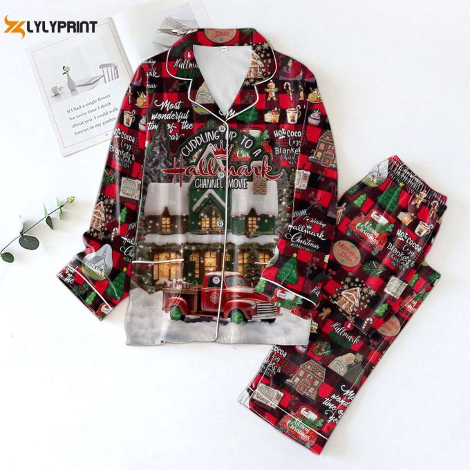 Hm Christmas Button Down Pajamas La: Festive &Amp;Amp; Cozy Sleepwear For The Holidays