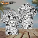 Hentai & Hot Chick Anime Hawaiian Shirt: Trendy & Unique Designs for Anime Lovers