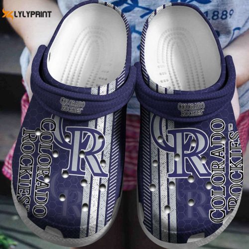 Colorado Rockies Purple Crocs: Hot MLB Team Shoes for Ultimate Style!