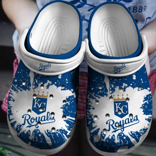 Get Game-Ready with Hot MLB Team Kansas City Royals Crocs Shoes – Stylish Clog Shoes for Fans