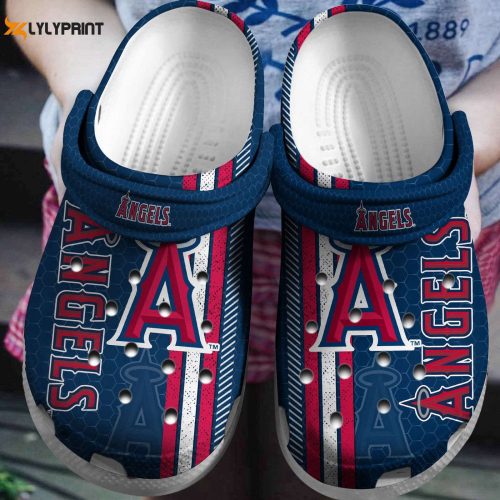Boost Your Style with Los Angeles Angels BlueCrocs Clog Shoes – MLB Team Favorites!