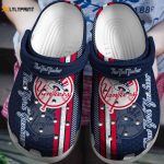 Stylish MLB New York Yankees Navy Crocs Shoes – Perfect for Fans!