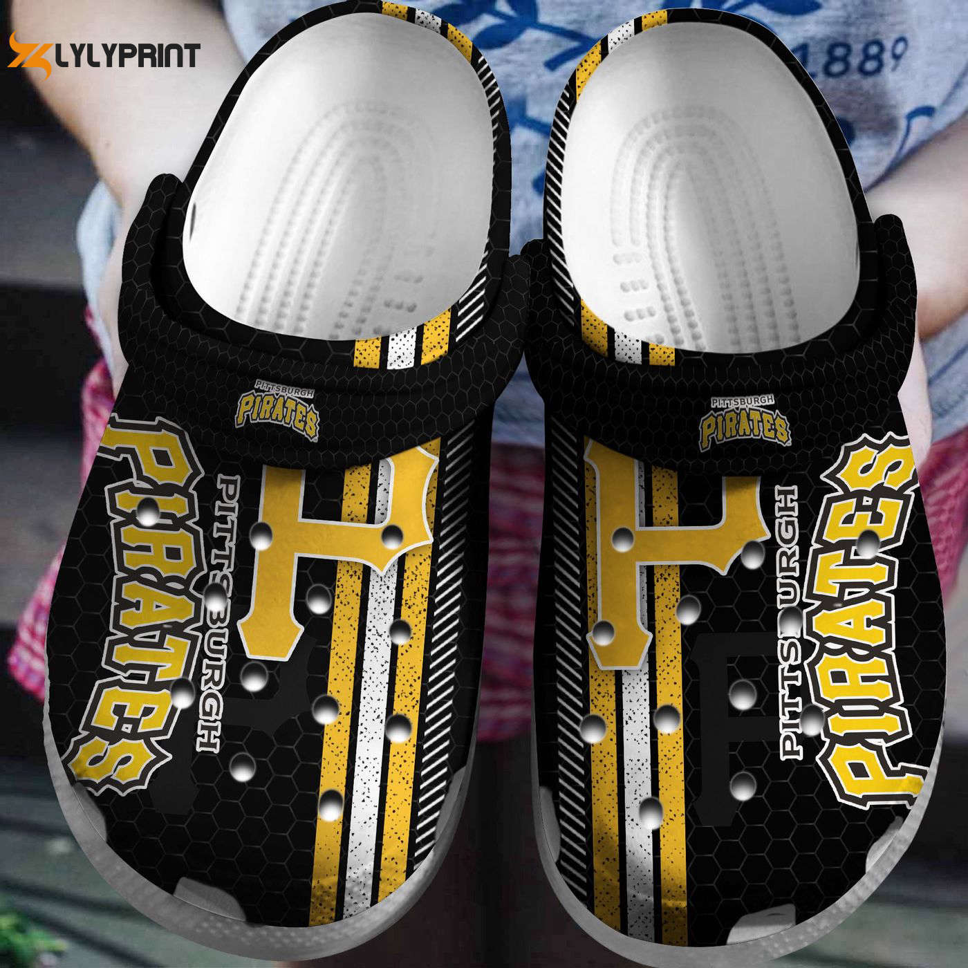 Shop Stylish Pittsburgh Pirates Black & Yellow Crocs Shoes – MLB Team Collection Shop Stylish Pittsburgh Pirates Black & Yellow Crocs Shoes – MLB Team Collection