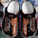 Get Game-Ready with San Francisco Giants Black Crocs Shoes – MLB Team Clog Shoes